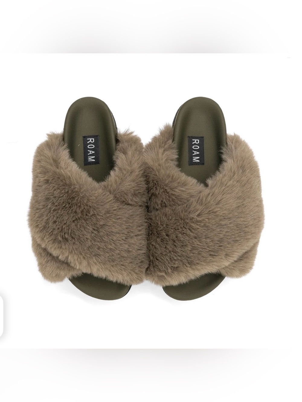 ROAM Cloud Slippers jn khaki tonal